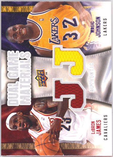 LeBron James 2008-09 Fleer カバレッジデュアルゲーム（Auction 