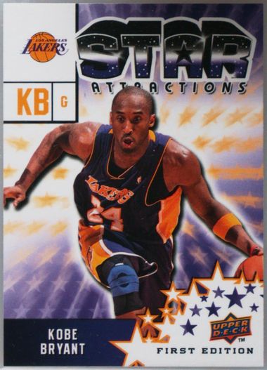 upper deck first edition kobe bryant