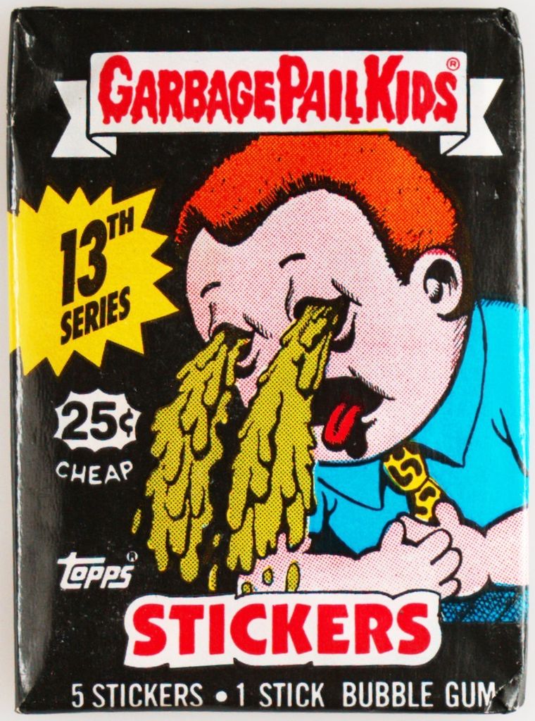 Garbage Pail Kids 13th Series PSA 7 Garbage Pail Kids card front