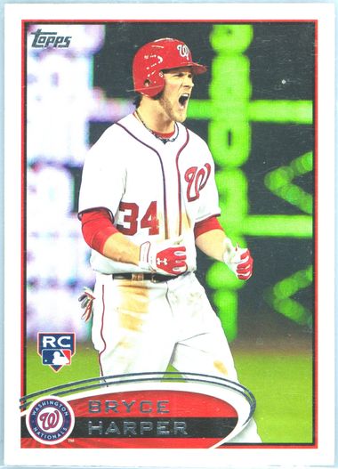 Auction Prices Realized Baseball Cards 2012 TOPPS Bryce Harper