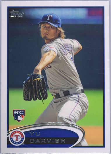 Auction Prices Realized Baseball Cards 2012 TOPPS Yu Darvish
