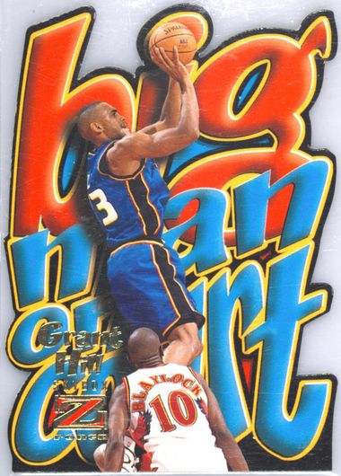 その他 big man on court z-peat grant hill nba Grant Hill 1996 SkyBox Z-Force #3 Big Men on Court - Z-Peat