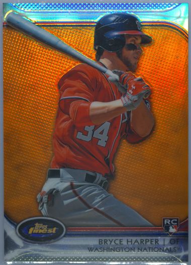 MLB 2012 Finest RC ブライスハーパー X-Fractors Auction Prices Realized Baseball Cards 2012 FINEST Bryce Harper
