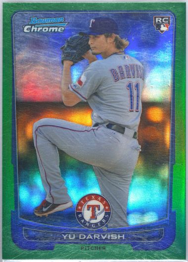 Auction Prices Realized Baseball Cards 2012 BOWMAN CHROME Yu