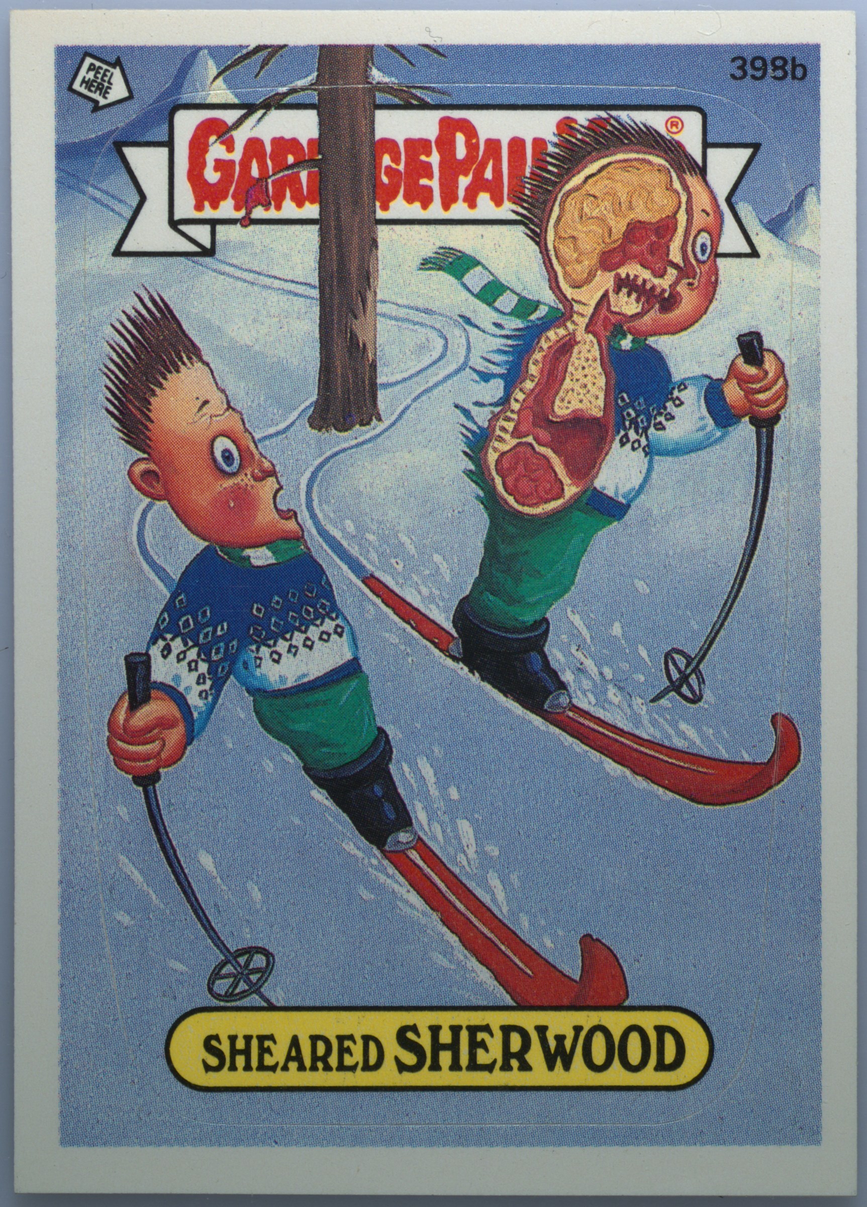Sheared Sherwood #398B PSA 5 Garbage Pail Kids card front