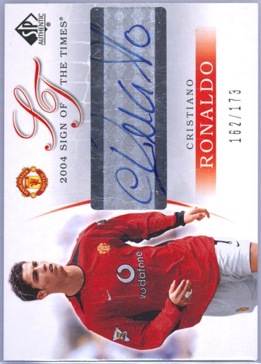 その他 PSA 2004 SP AUTHENTIC CRISTIANO RONALDO PSA 9 2004 SP Authentic Manchester United #7 Cristiano