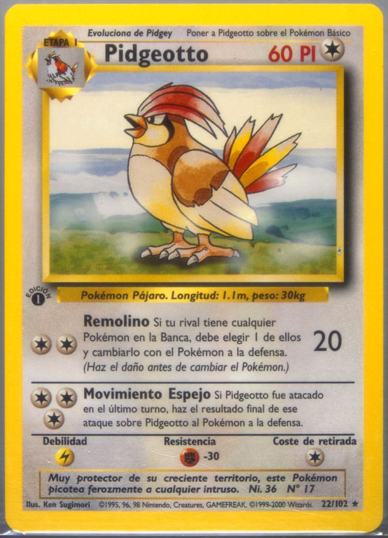 Pidgeotto (Pokemon Spanish)