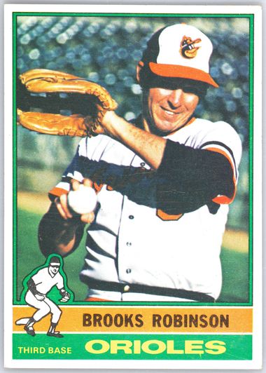 Auction Prices Realized Baseball Cards 1976 TOPPS Brooks Robinson