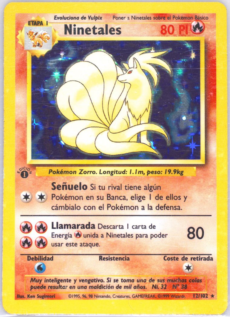 Ninetales-Holo (Pokemon Spanish)