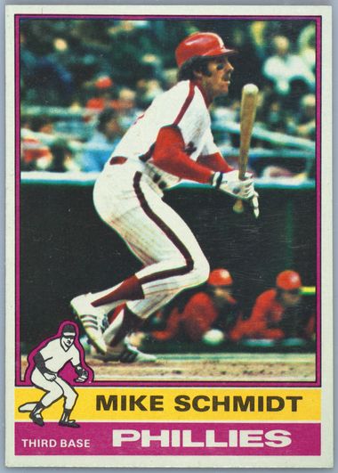 Auction Prices Realized Baseball Cards 1976 TOPPS Mike Schmidt