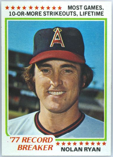 Auction Prices Realized Baseball Cards 1978 Topps Nolan Ryan