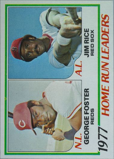 Auction Prices Realized Baseball Cards 1978 TOPPS Home Run Leaders Auction Prices Realized Baseball Cards 1978 TOPPS Home Run Leaders