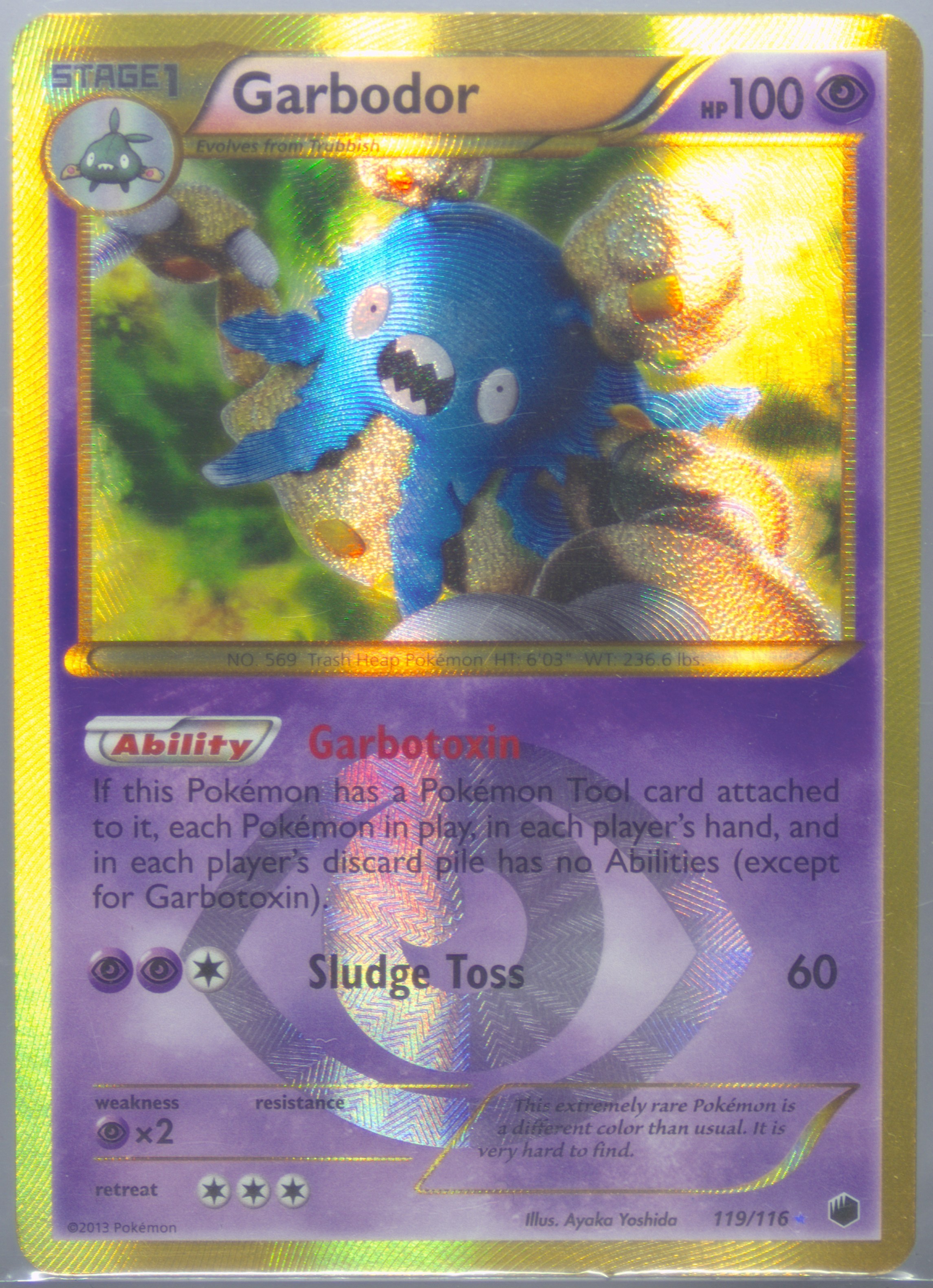 pokemon garbodor card 075/066}Garbodor AR