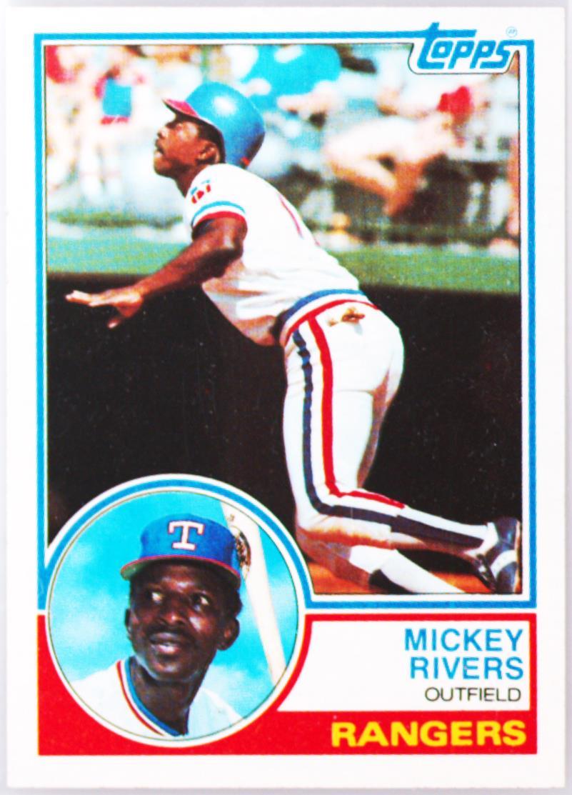 Mickey Rivers Rookie Card Spec Details