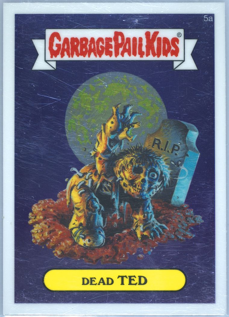 2013 Topps Garbage Pail Kids #5a Dead Ted front