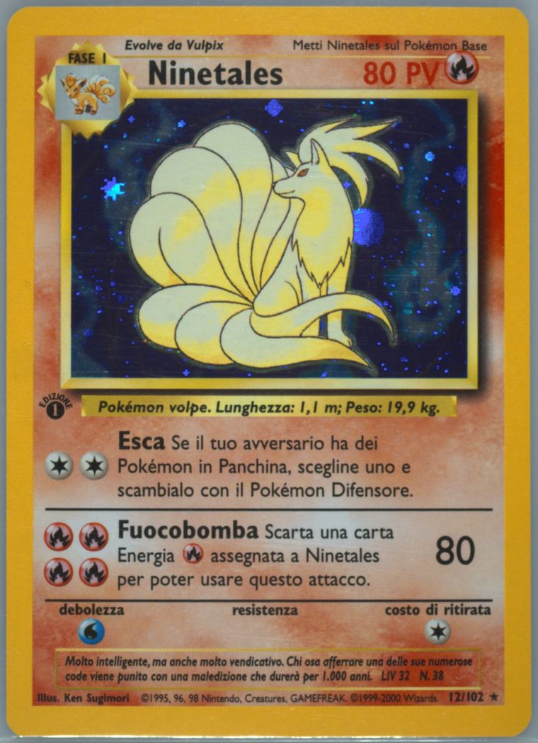 Ninetales-Holo (Base Set (Shadowless))