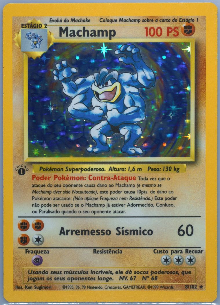 Machamp-Holo (Pokemon Portuguese)