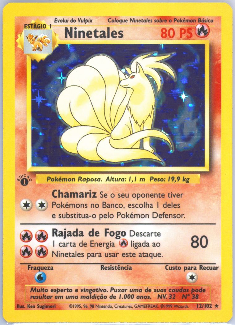 Ninetales-Holo (Pokemon Portuguese)