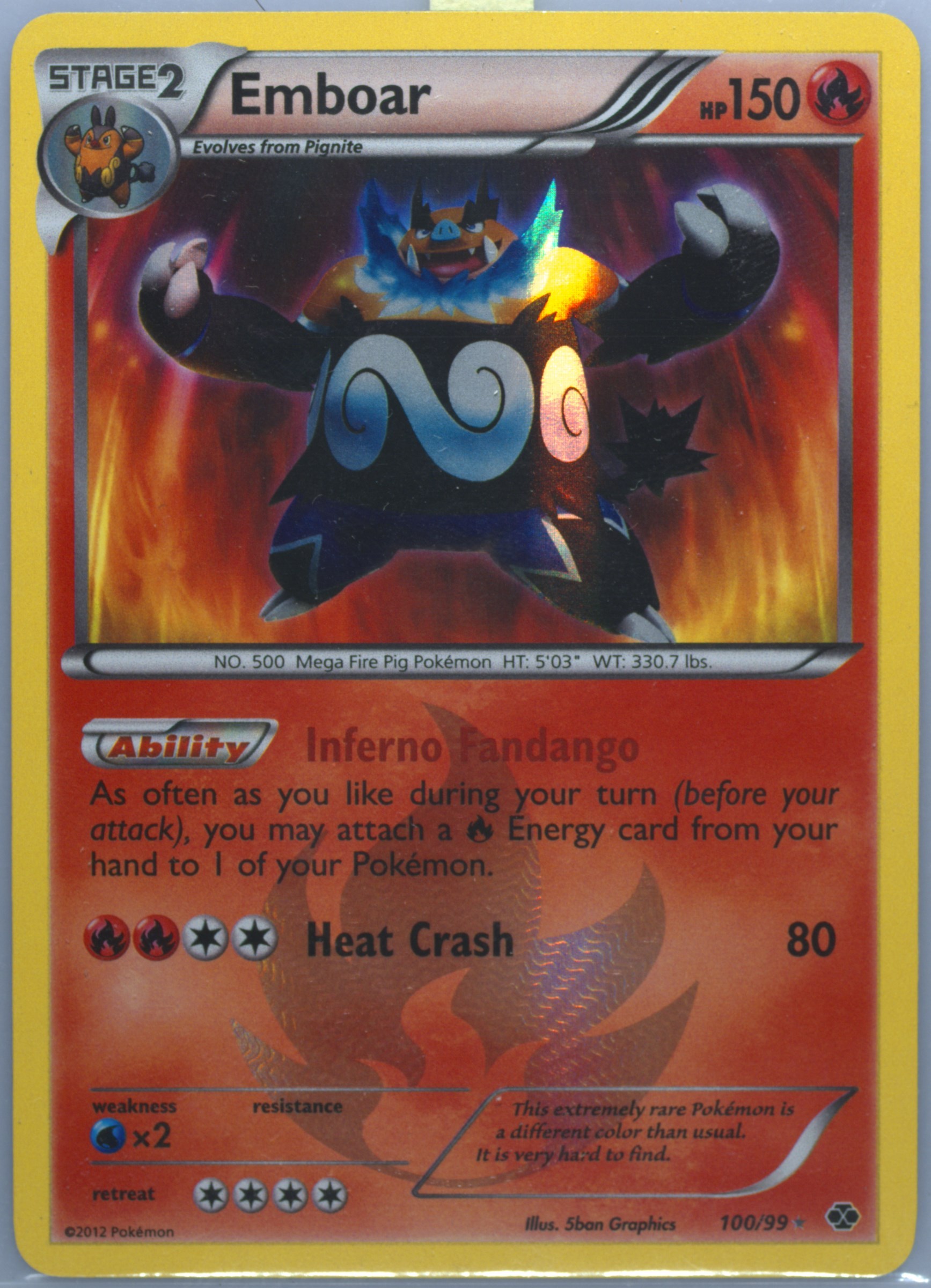 emboar pokemon card Amazon.com: Emboar 025/163 Battle Styles - Pokemon Evolution 3 Card Lot main image 1