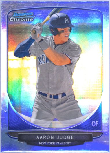 thumbnail image 2 of BGS 9.5 2013 Bowman Chrome Draft Aaron Judge #19 Yankees Rookie Card – Gem Mint RC 2 of 5