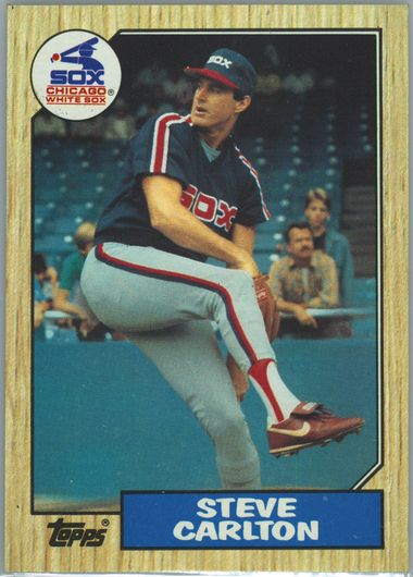 Auction Prices Realized Baseball Cards 1987 TOPPS Steve Carlton