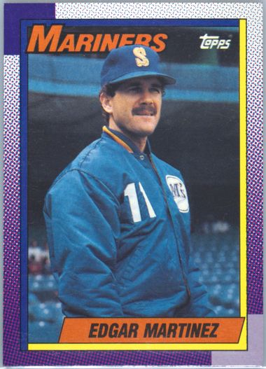 MLB TOPPS EDGAR MARTINEZ 5シリ PATCH auto Topps Edgar Martinez Baseball Sports Trading Cards