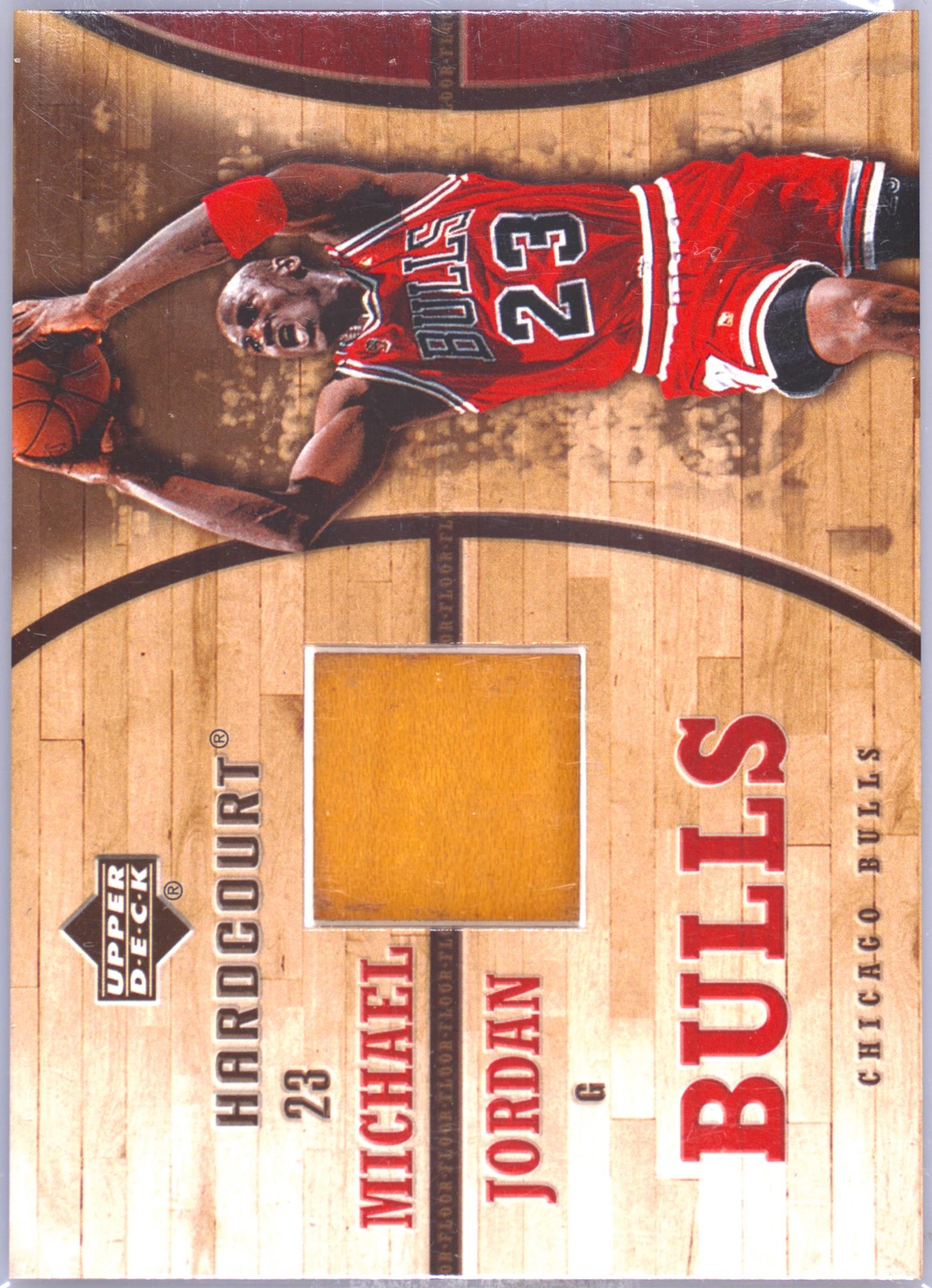 Michael Jordan 2002-03 Upper Deck Hardcourt Game Floor 【公式通販】