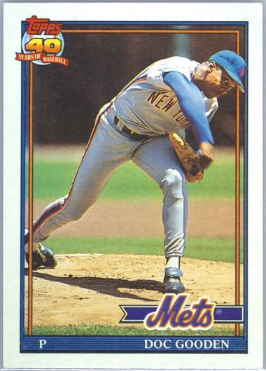 Auction Prices Realized Baseball Cards 1991 TOPPS Doc Gooden