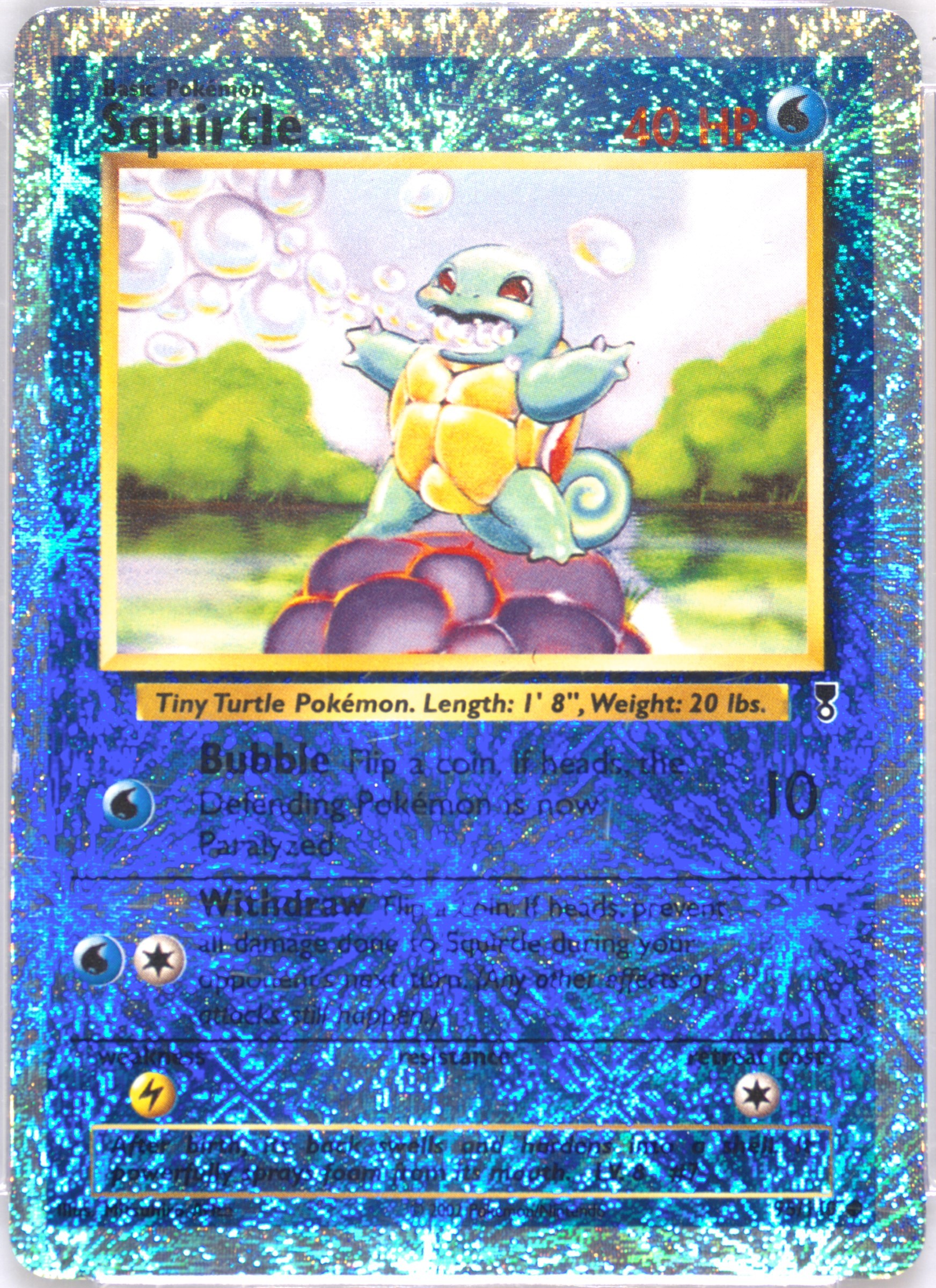 shiny squirtle pokemon card Amazon.com: Pokemon - Squirtle 007/165 - Pokemon 151 - Reverse Foil main image 0