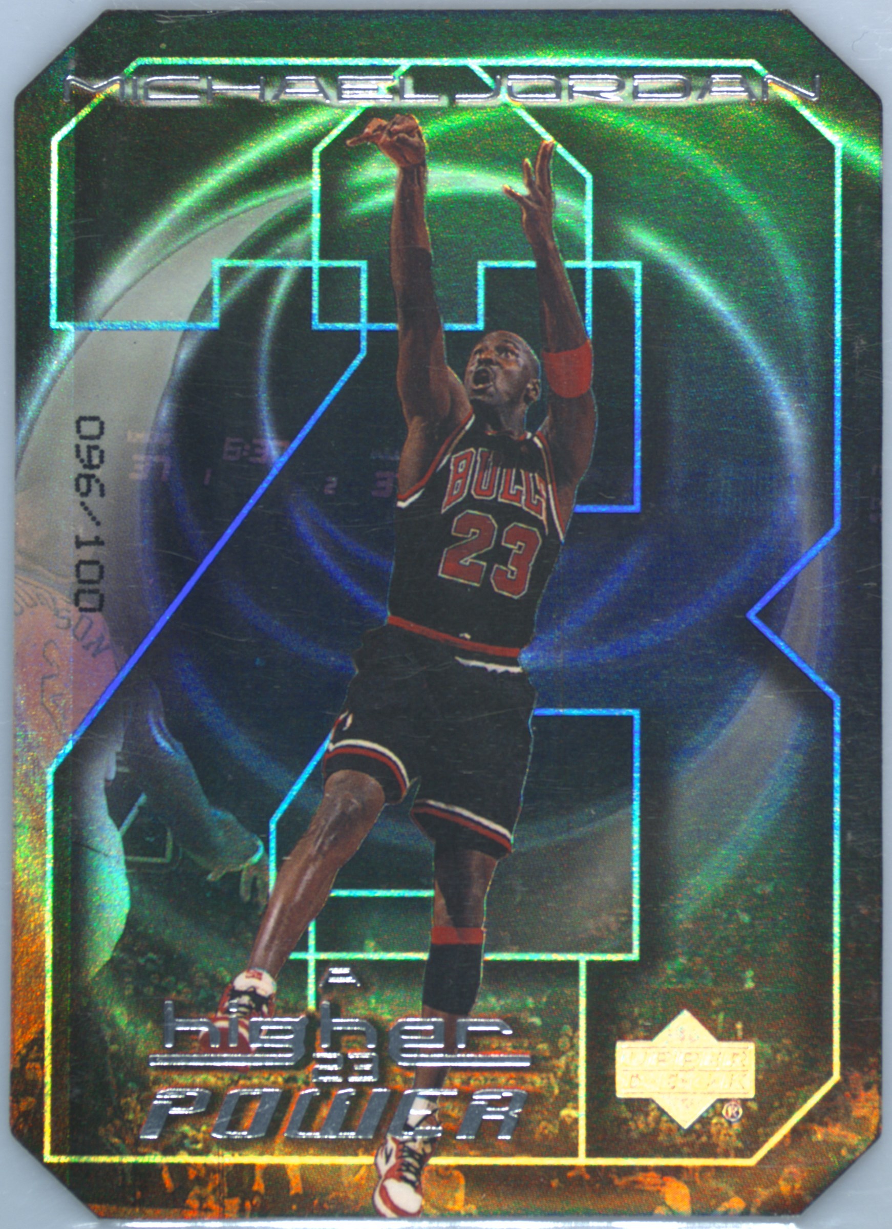 Michael Jordan Upper Deck Higher A Power - UD 0 1999-00 Details 