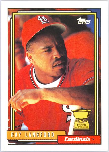 メジャーリーグ　カード　Ray Lankford Ray Lankford 1998 Topps Gold Label Card #66 St. Louis