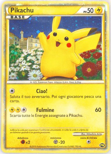 【PSA10】ピカチュウ pikachu world イタリア Italian PSA10】ピカチュウ pikachu world イタリア Italian - メルカリ