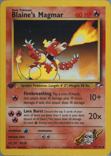 ポケモンカード旧裏カツラのブーバー - メルカリ