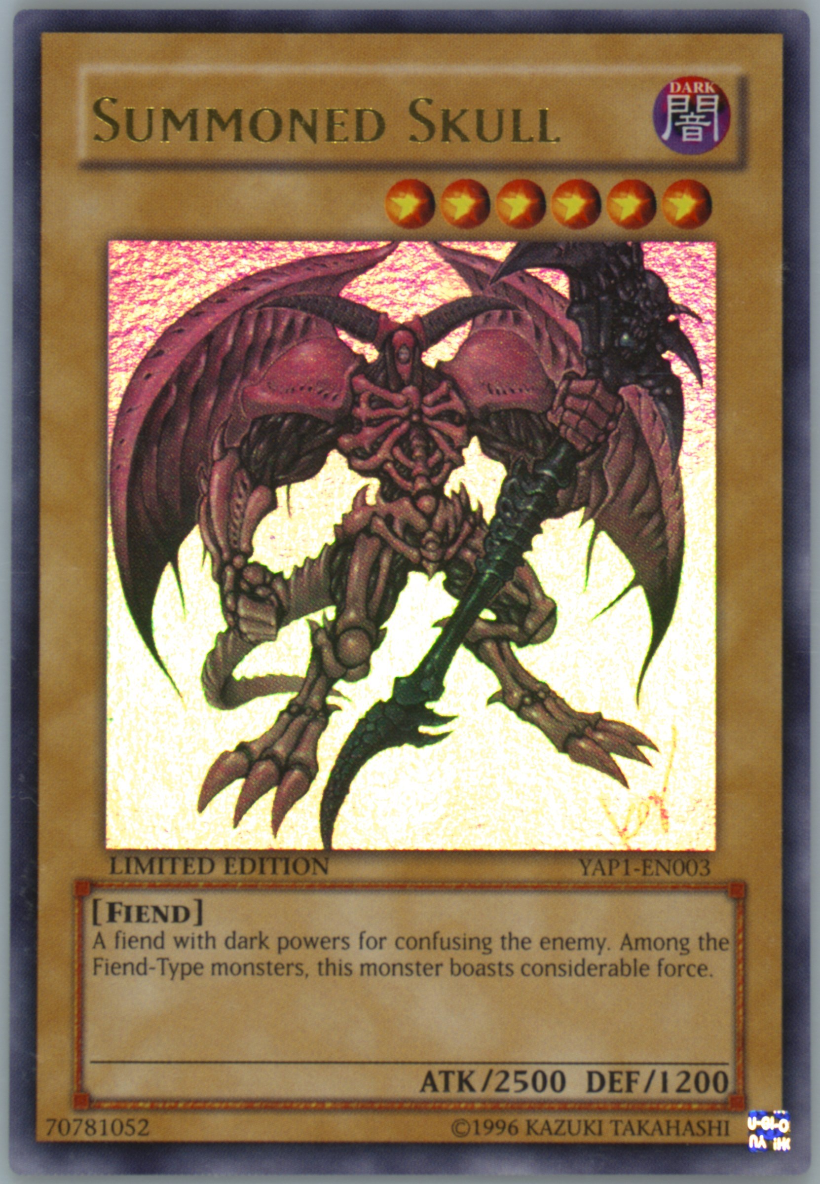 ドクロ顔 Skall face sr PSA10 Spec Details