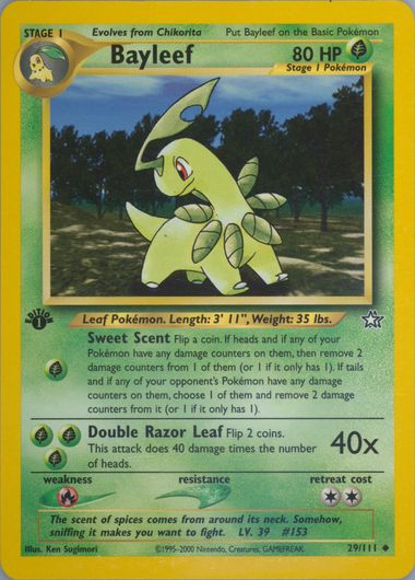 Auction Prices Realized Tcg Cards 2000 Pokemon Neo Genesis Auction Prices Realized Tcg Cards 2000 Pokemon Neo Genesis