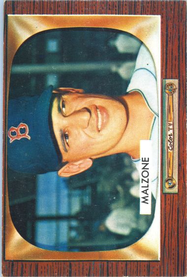 ☆R.1955 ☆　Ｃ-98.99 Auction Prices Realized Baseball Cards 1955 BOWMAN Frank Malzone