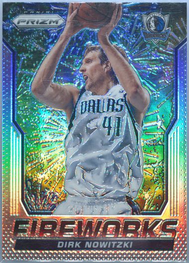 2014 Panini Prizm Dirk shops Nowitzki 20/139 Die cut purple PSA 9 Dallas mavericks