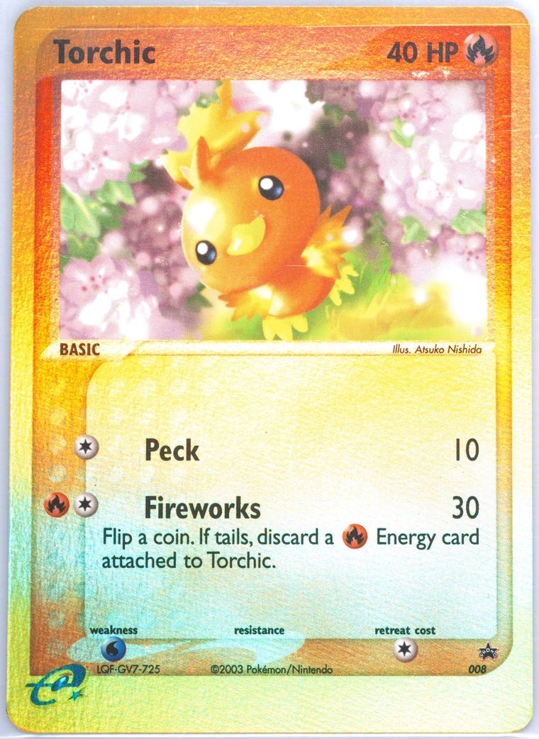 Torchic-Reverse Foil (Pokemon Black Star Promo)