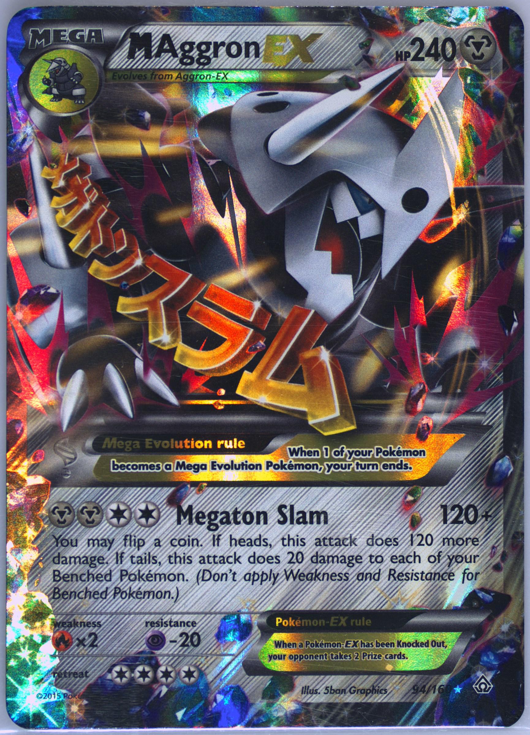 aggron pokemon card value Pokemon HeartGold & Soulsilver Triumphant Rare Holo Aggron #1 main image 1