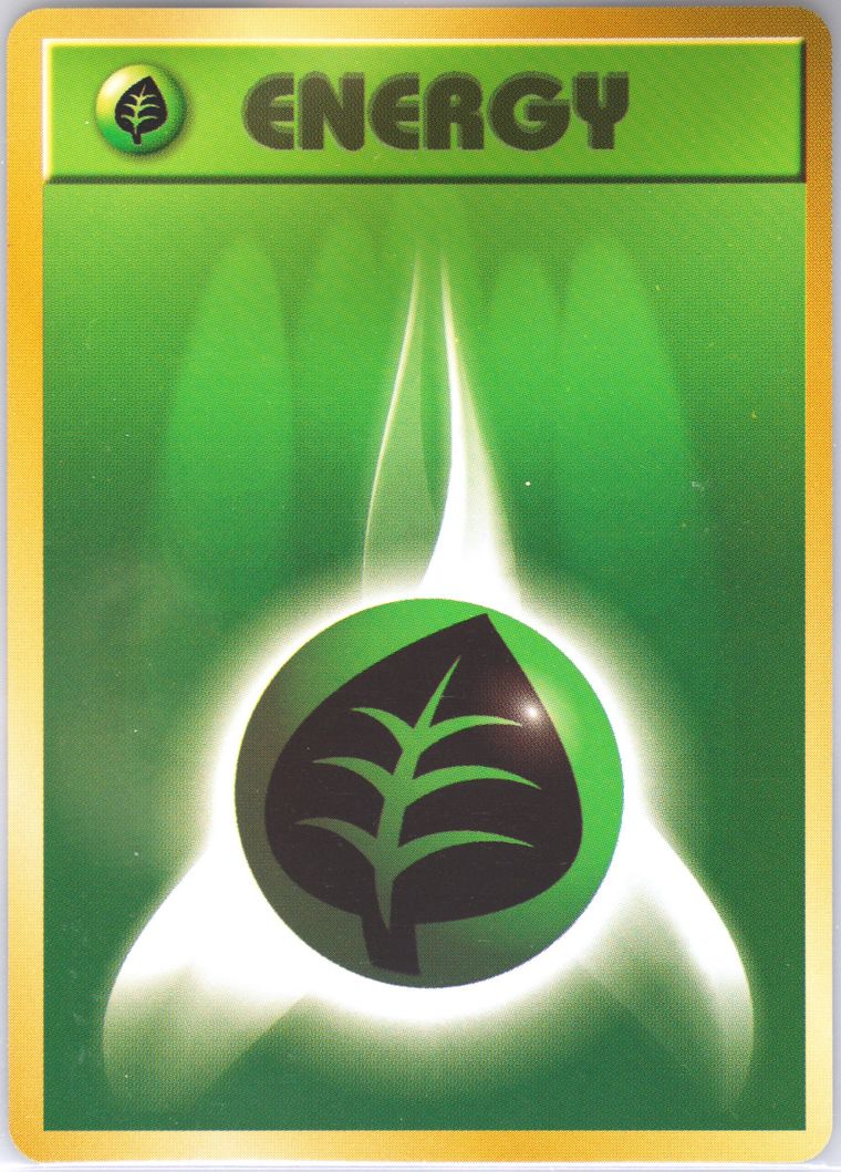 Grass Energy - Basic - Pokemon Japanese card