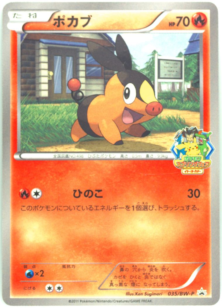 Tepig (Black White Promo)