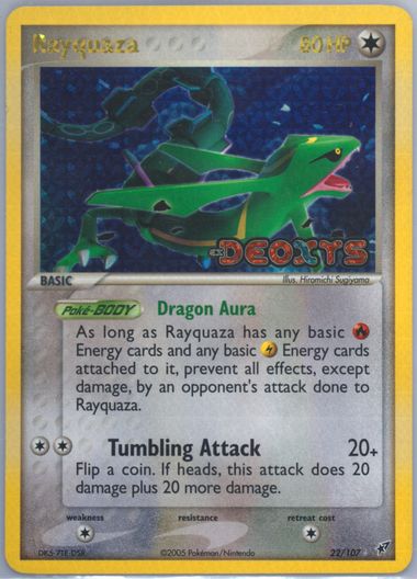 Auction Prices Realized Tcg Cards 2005 POKEMON EX DEOXYS