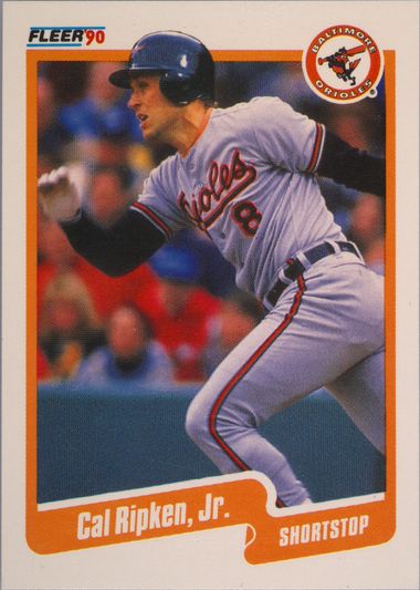 Auction Prices Realized Baseball Cards 1990 Fleer Cal Ripken Jr.