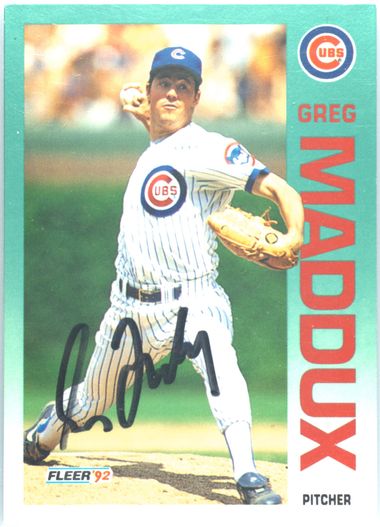 Auction Prices Realized Baseball Cards 1992 FLEER Greg Maddux