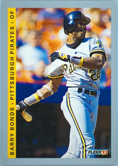 バーリーボンズ 1991 Fleer #33 Barry Bonds - NM-MT | eBay