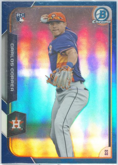Auction Prices Realized Baseball Cards 2015 BOWMAN CHROME Carlos