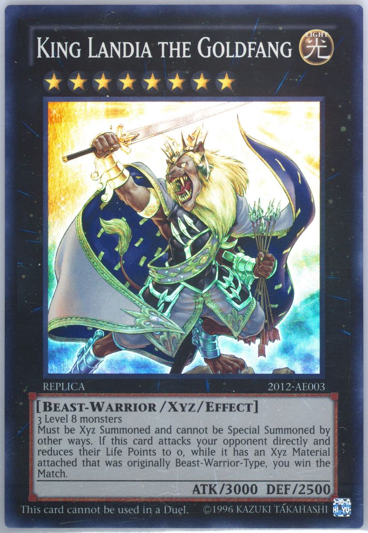 遊戯王　king landia the goldfang　プロモ　レプリカ rTBcO1RWJUuOJtyV6i_XQg.jpg