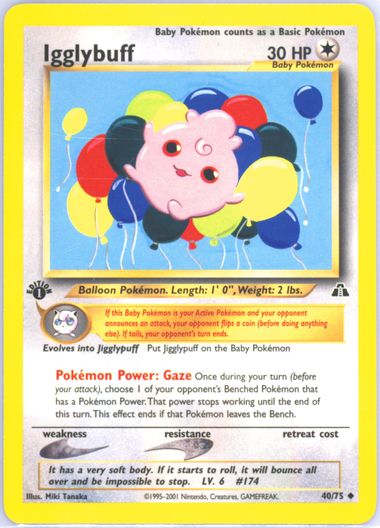 Auction Prices Realized Tcg Cards 2001 POKEMON NEO DISCOVERY