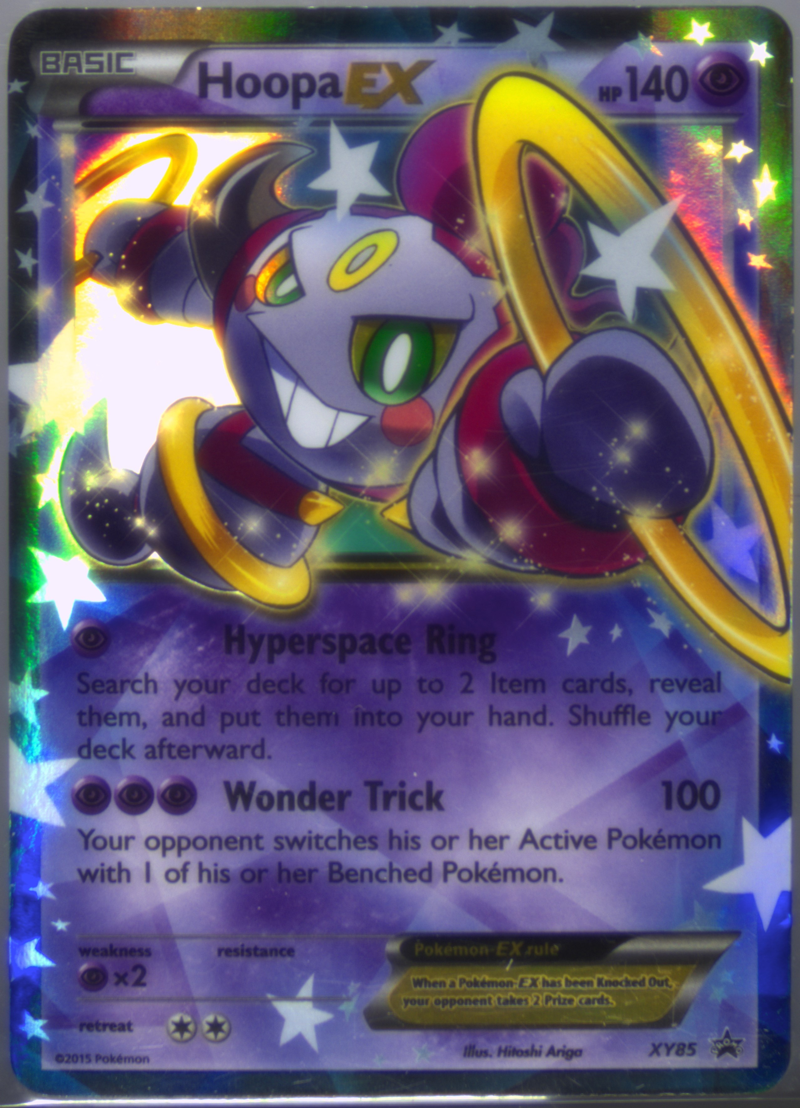 hoopa ex pokemon card price Amazon.com: Pokemon - Hoopa ex 226/182 - Paradox Rift - Tera Full Art -  Ultra Rare main image 1