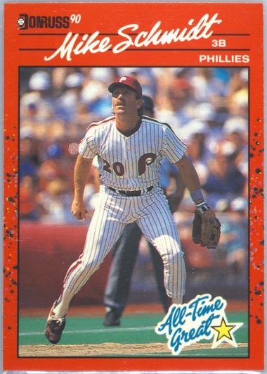 1990 Donruss Mike Schmidt #643 